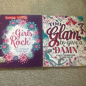 Girl Power Coloring Books
